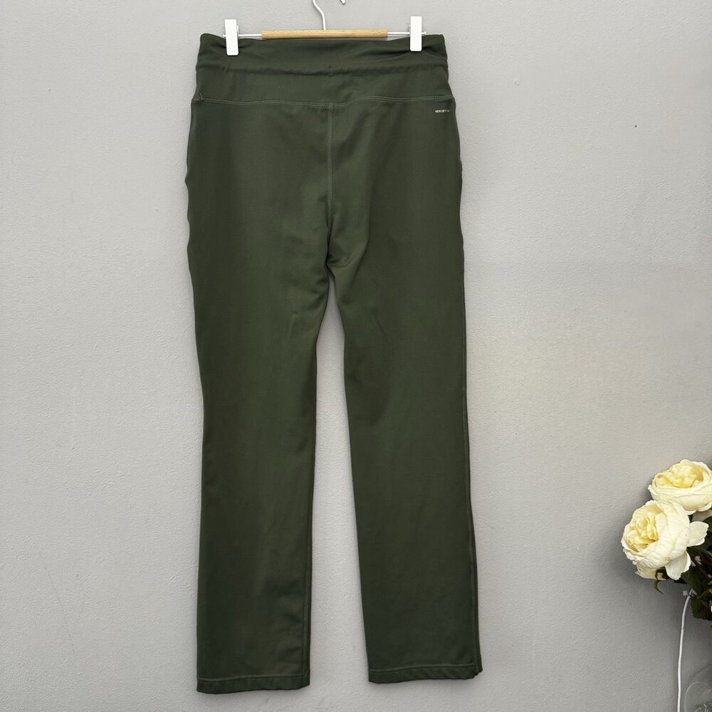 Mondetta Performance Luxury Olive Green Straight Leg Yoga Lounge Pants Size L - Picture 7 of 9